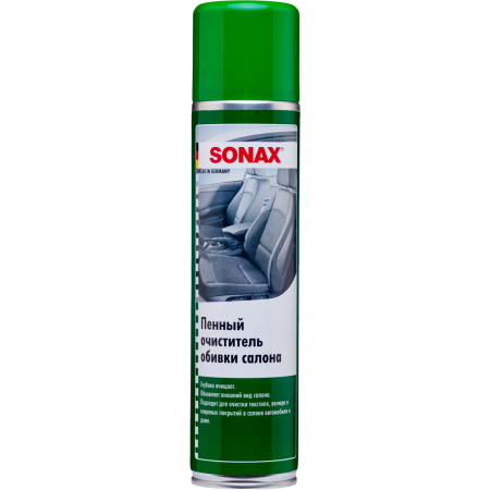 Очиститель SONAX пенный обивки салона 0,4л 
