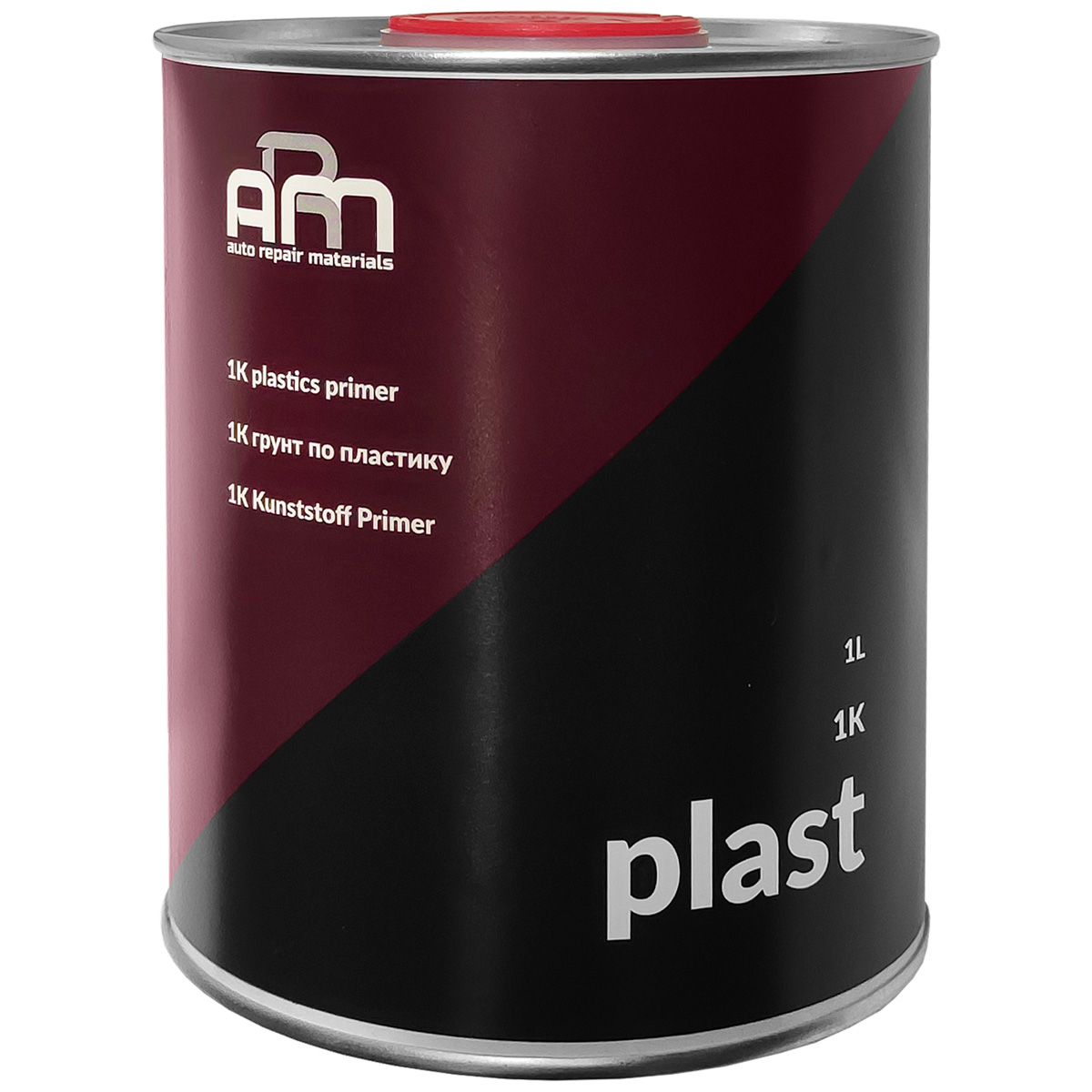 Грунт ARM PLAST для пластика 1K серебристый 1л 