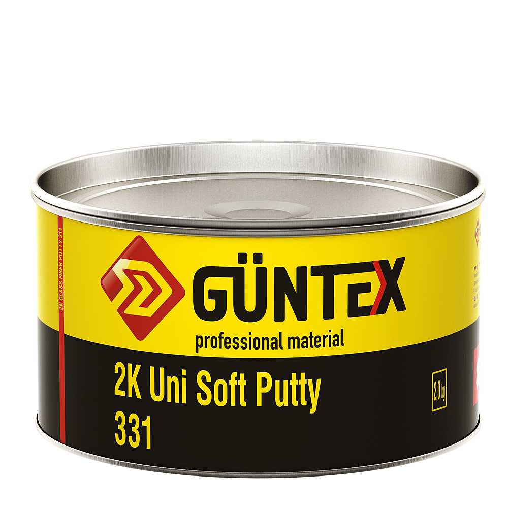 Шпатлевка Guntex 2K UNI SOFT PUTTY 331 универсальная мягкая 1,8кг купить в  Нижнем Новгороде