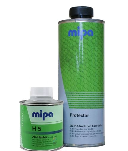 Защитное покрытие Mipa Protector 2K-PU колеруемое 750мл +отвердитель H10 250мл 