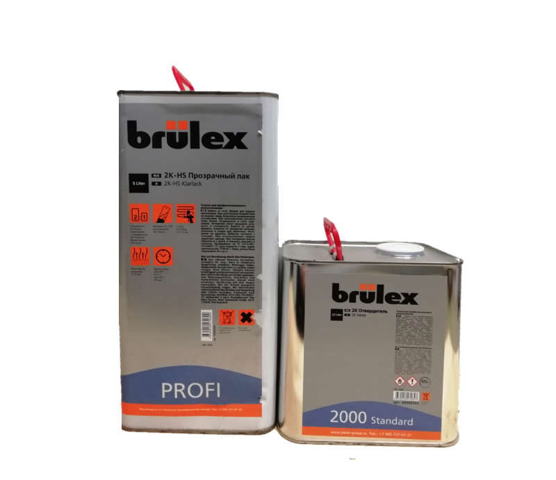 Brulex hs. Лак Brulex 2k-HS. Лак Брюлекс HS 2k. Brulex лак 2k-HS-Profi / профи,. Лак Brulex профи 5л. + 2,5л..