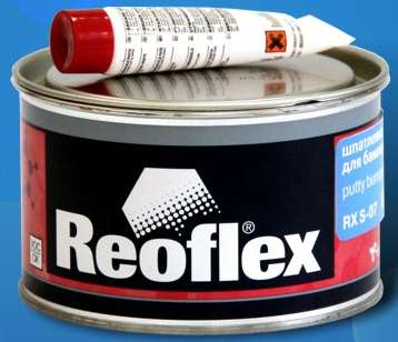 Шпатлевка Reoflex для бамперов Bumper Flex 0,5кг 
