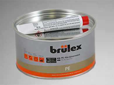 Шпатлевка Brulex PE Аlu с отвердителем 1,8кг 
