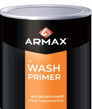 Грунтовка ARMAX WASH PRIMER фосфатирующая 0,8кг+отвердитель кислотный 0,67кг 