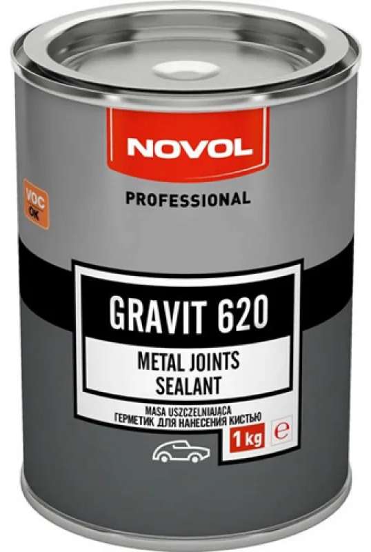 Герметик Novol GRAVIT 620 для нанесения кистью 1кг 