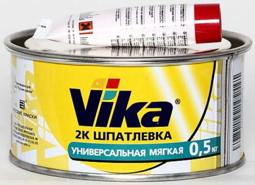 Шпатлевка Vika PRO по пластику 0,5кг 