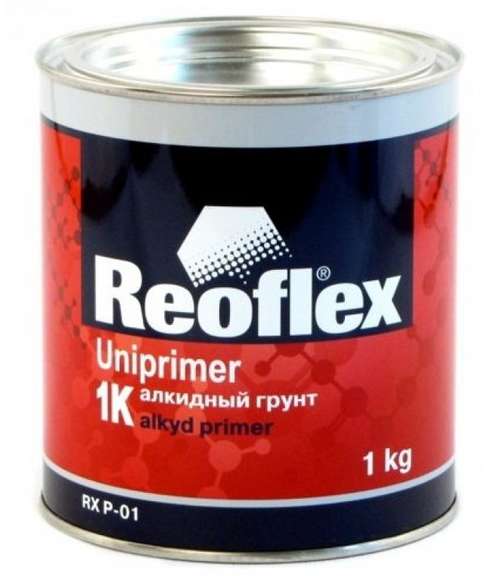 Грунт Reoflex антикор 1К алкидный серый 1кг 