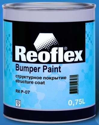 Эмаль для бамперов Reoflex серый 0,75л 
