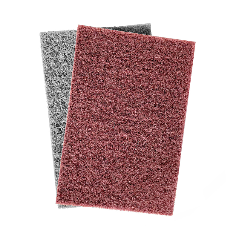 Нетканный абразивный материал RoxelPro 150мм VERY FINE P360 красный 