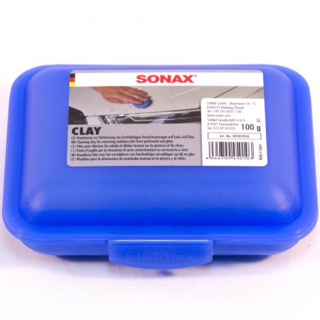 Глиняный брусок SONAX ProfiLine для очистки окрашенных поверхностей 100гр 