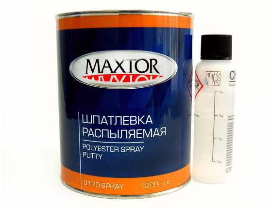 Шпатлевка MAXTOR 3170 SPRAY распыляемая 1,2кг 