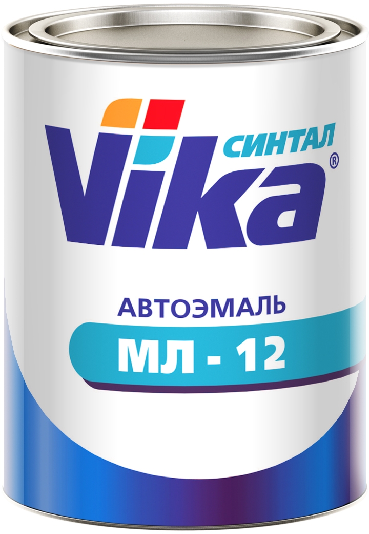 Эмаль Vika МЛ-12 Белая 0,8кг 