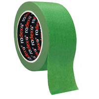 Лента малярная RADEX 80С зеленая 19мм*40м 