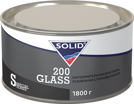 Шпатлевка 200 SOLID GLASS усиленная стекловолокном 1,8кг 