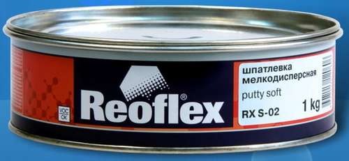 Шпатлевка Reoflex мелкодисперсная Soft 1кг 