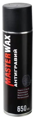 MW030101_Антигравий MasterWax черный 650мл аэрозоль