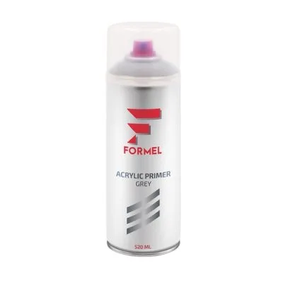 FM-4012_Грунт FORMEL акриловый серый 520мл