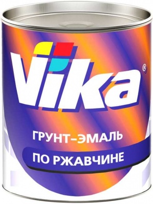 RAL9010 Vika грунт-эмаль по ржавчине белый 0,9кг фото в интернет магазине Новакрас.ру