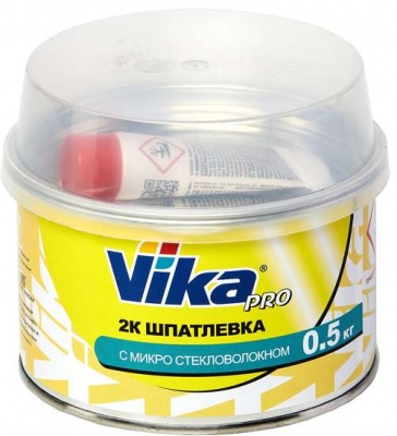 Шпатлевка Vika PRO микростеклонаполненная 0,5кг фото в интернет магазине Новакрас.ру