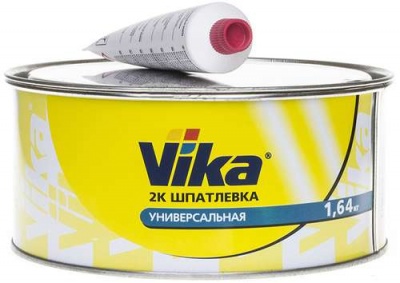 Шпатлевка Vika PRO с алюминием 1,64кг фото в интернет магазине Новакрас.ру