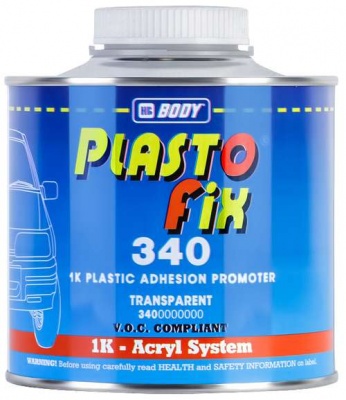 Грунт BODY 340 Plasto fix для пластика 0,5л фото в интернет магазине Новакрас.ру