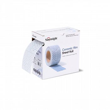 76609_Шлиф материал SUNMIGHT CERAMIC L712T 70х70мм на липучке с мультипылеотводом P150, лист