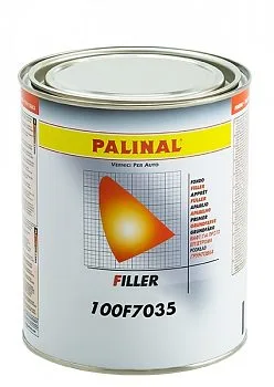 100F70351_Грунт-наполнитель PALINAL 1K водный мокрый-по-мокрому серый 1л