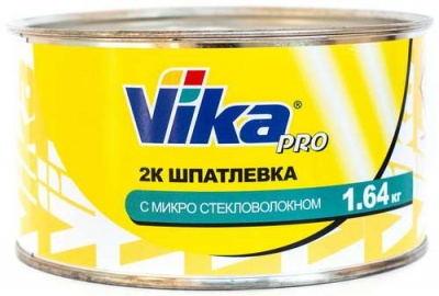 Шпатлевка Vika PRO микростеклонаполненная 1,64кг фото в интернет магазине Новакрас.ру