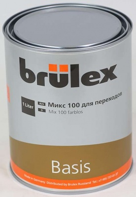 Лак Brulex MIX 100 для переходов 1л фото в интернет магазине Новакрас.ру