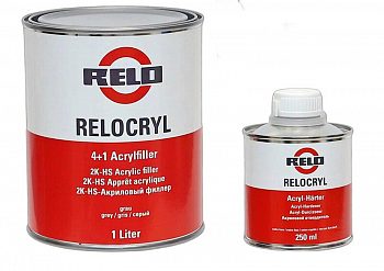 acrylfiller 4+1 серый + отвердитель