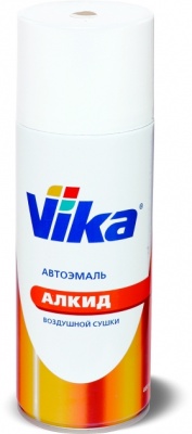 793 Эмаль Vika-алкидная Темно-коричневая аэрозоль 520мл фото в интернет магазине Новакрас.ру